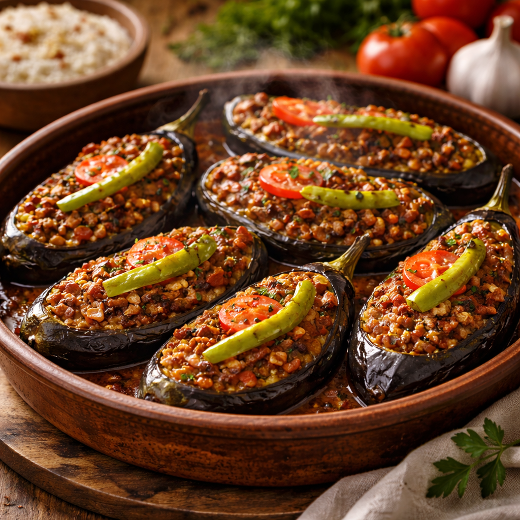 Kartal karnıyarık ev yemeği